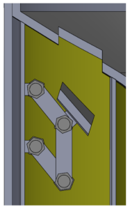 Sample Holding Compartment (Yellow) with the Hatch Open