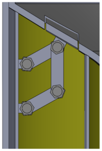 Sample Holding Compartment (Yellow) with the Hatch Open